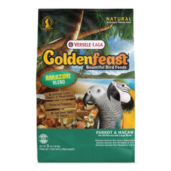 Goldenfeast Amazon Blend Bird Food for Parrots, Macaws & Other Large Birds