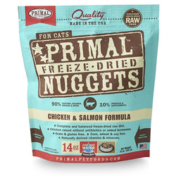 Primal Freeze Dried Chicken+Salmon Formula for Cats