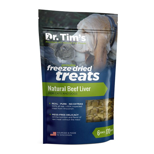 Dr. Tim's Natural Beef Liver for Cats & Dogs PetFoodStation