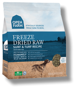 OPEN FARM Grain-Free Freeze-Dried Surf & Turf Recipe for Dogs