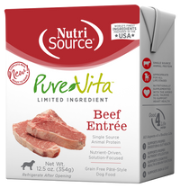 PureVita Grain Free Beef Entree Wet Dog Food