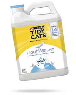 Tidy Cats Lightweight with Glade Clear Springs Cat Litter