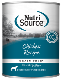 Nutrisource Grain Free Chicken Canned Dog Food