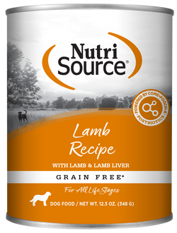 Nutrisource Grain Free Lamb Canned Dog Food