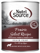 Nutrisource Grain Free Prairie Select Canned Dog Food