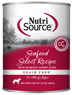 Nutrisource Grain Free Seafood Select Canned Dog Food