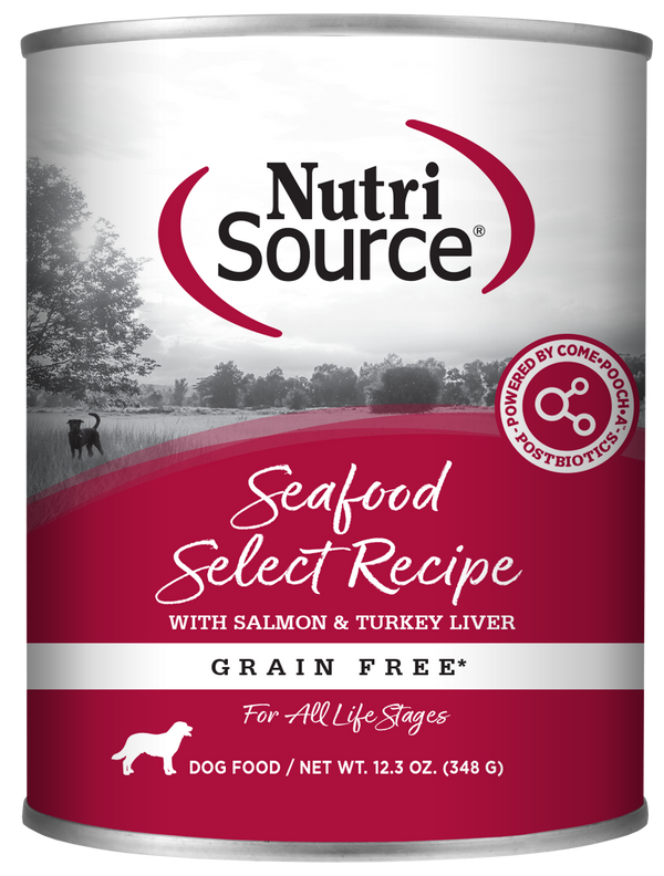 Nutrisource Grain Free Seafood Select Canned Dog Food