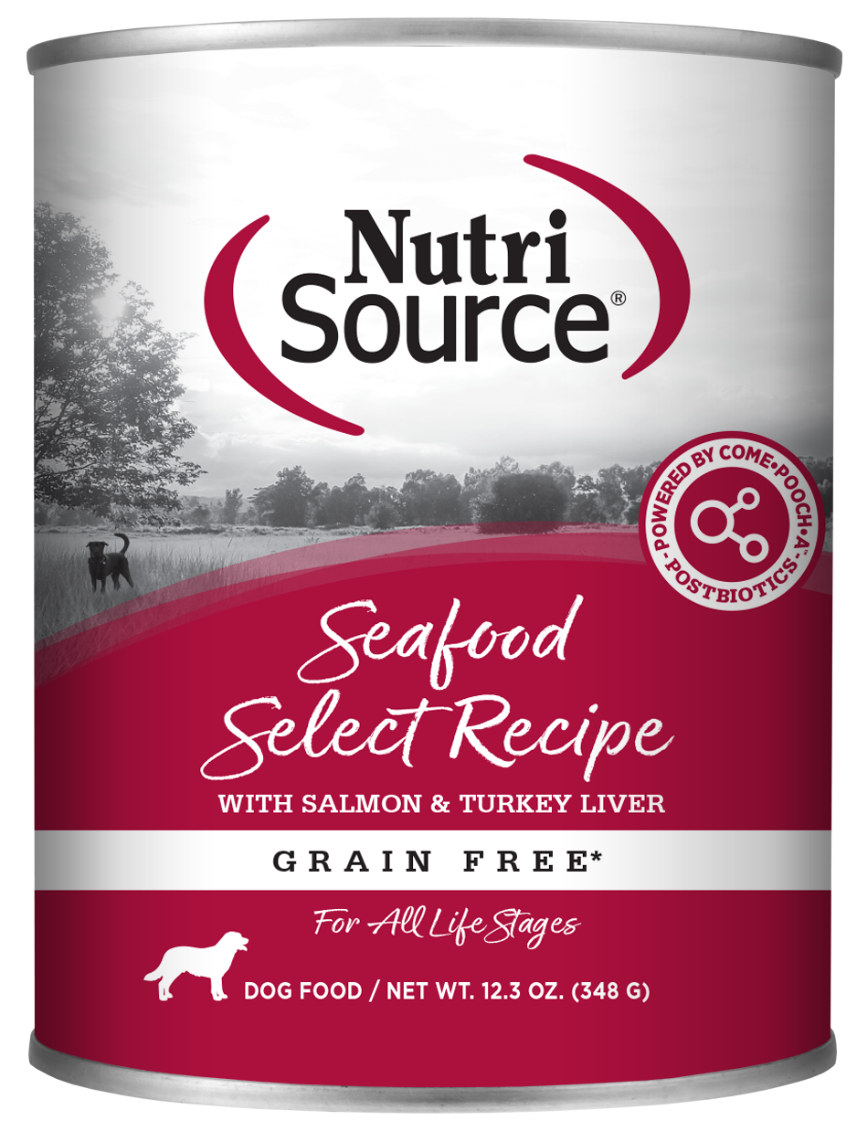 Nutrisource Grain Free Seafood Select Canned Dog Food – PetFoodStation