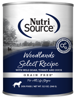 Nutrisource Grain Free Woodlands Select Canned Dog Food