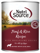 Nutrisource Adult Beef and Rice Canned Dog Food