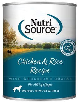 Nutrisource Chicken and Rice Canned Dog Food