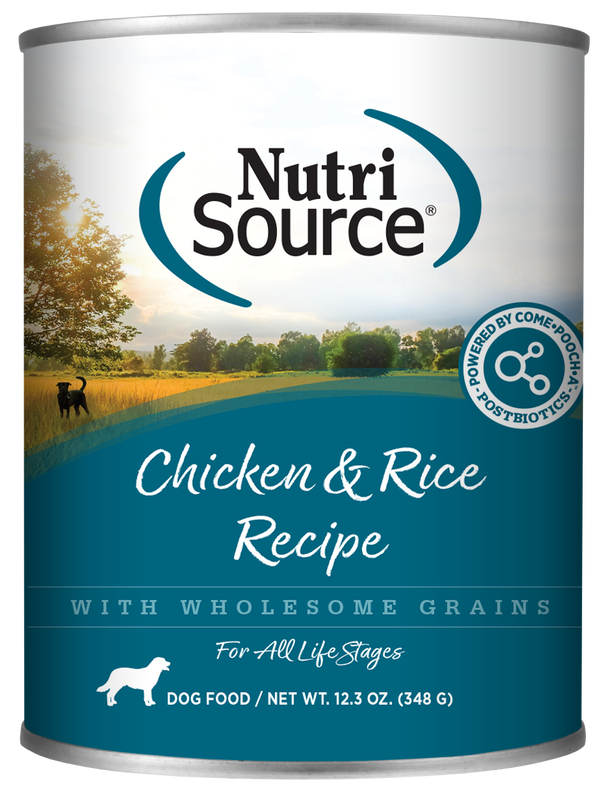 Nutrisource Chicken and Rice Canned Dog Food