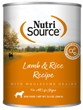 Nutrisource Lamb and Rice Canned Dog Food