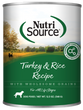 Nutrisource Adult Turkey and Rice Canned Dog Food