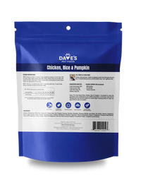 Dave's Pet Food Digesti-Bites Chicken, Rice & Pumpkin Dog Treats