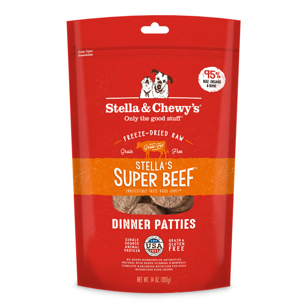 Stella & Chewy's Freeze-Dried Stella's Super Beef Dinner for Dogs