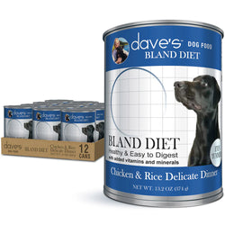 Dave's Pet Food Restricted Diet Bland Chicken and Rice Canned Dog Food