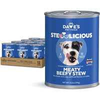 Dave's Stewlicious Meaty Beef Stew Canned Dog Food