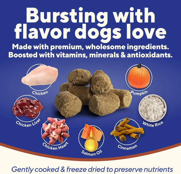 Dave's Pet Food Digesti-Bites Chicken, Rice & Pumpkin Dog Treats