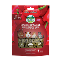 Oxbow Simple Rewards Baked Treats - Bell Pepper