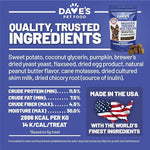 Dave's Pet Food Digestive-Friendly Sweet Potato & Pumpkin Dog Treats