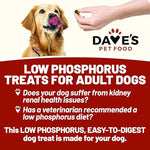 Dave's Pet Food Renal Friendly Sweet Potato Dog Treats