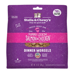 Stella & Chewy's Freeze-Dried Yummy Lickin' Salmon and Chicken Cat Dinner