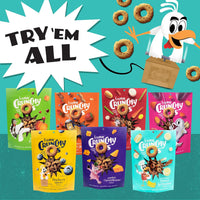 Fromm Crunchy O's Dog Treat Variety Pack (Beef, Chicken, and Pork)