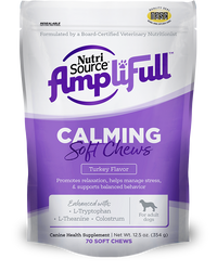 Nutrisource AmpliFull Calming Dog Soft Chew Supplement