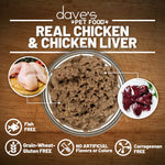 Dave's Naturally Healthy 95% Chicken & Chicken Liver Canned Cat Food