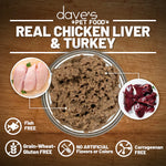 Dave's Naturally Healthy 95% Chicken, Chicken Liver & Turkey Canned Cat Food