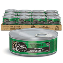 Dave's Pet Food Naturally Healthy 95% Chicken and Chicken Liver Pate Canned Cat Food