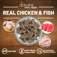 Dave’s Naturally Healthy Grain Free Cat Food Shredded Fisherman