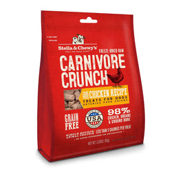 Stella & Chewy's Carnivore Crunch Chicken Dog Treats