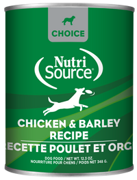 Nutrisource Choice Chicken and Rice Canned Puppy Food