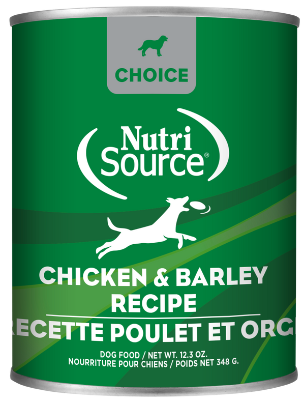 Nutrisource Choice Chicken and Rice Canned Puppy Food