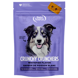 Nutrisource Whitefish Crunchy Crunchers Dog Treats