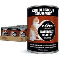 Dave's Pet Food Naturally Healthy Grain Free Gobbleicious Canned Cat Food