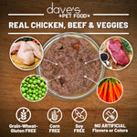 Dave's Pet Food Gravylicious Chicken & Beef with Veggies Pate Dinner for Dogs
