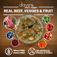 Dave's Stewlicious Meaty Beef Stew Canned Dog Food
