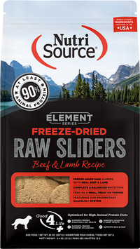 Nutrisource Element Series Freeze Dried Raw Beef and Lamb Recipe Dry Dog Food