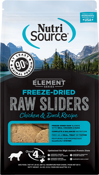 Nutrisource Element Series Freeze Dried Raw Chicken and Duck Recipe Dry Dog Food