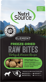 Nutrisource Element Series Freeze Dried Raw Turkey and Venison Recipe Dry Dog Food