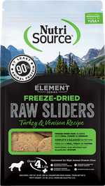 Nutrisource Element Series Freeze Dried Raw Turkey and Venison Recipe Dry Dog Food