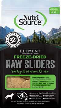 Nutrisource Element Series Freeze Dried Raw Turkey and Venison Recipe Dry Dog Food
