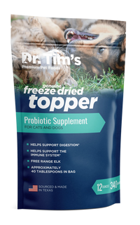 Dr. Tim's Elk Probiotic Supplement for Cats and Dogs