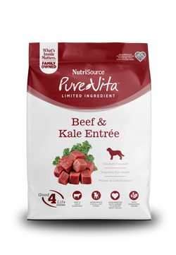 PureVita Beef & Kale Dog Food