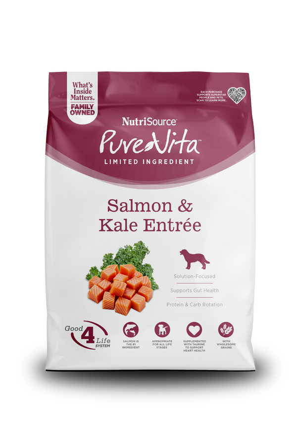 PureVita Salmon & Kale Dog Food
