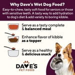 Dave's Restricted Hip & Joint Support, Chicken, Duck, & Turkey Recipe Canned Dog Food