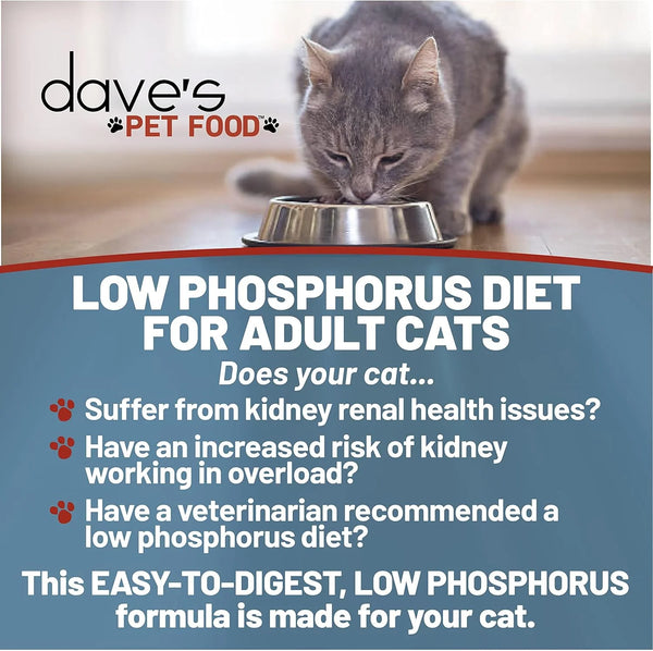 Restricted Diet Phosphorus Chicken Liver & Chicken in Juice Pate Canned Cat Food